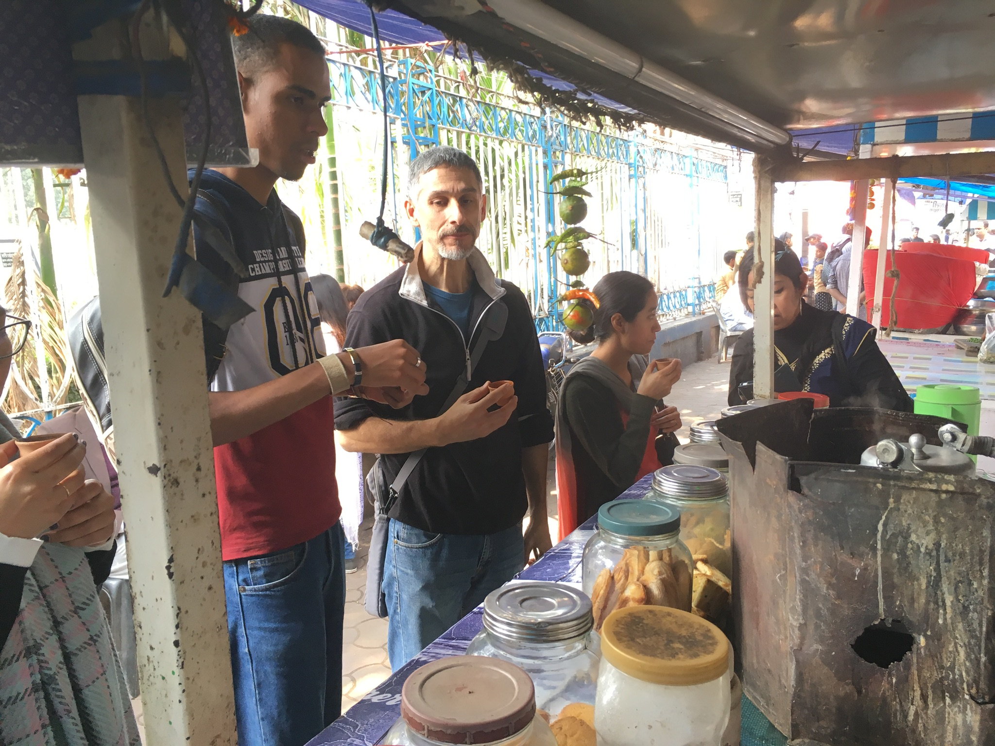 Chai stand in Kolkata Chai stand in Kolkata